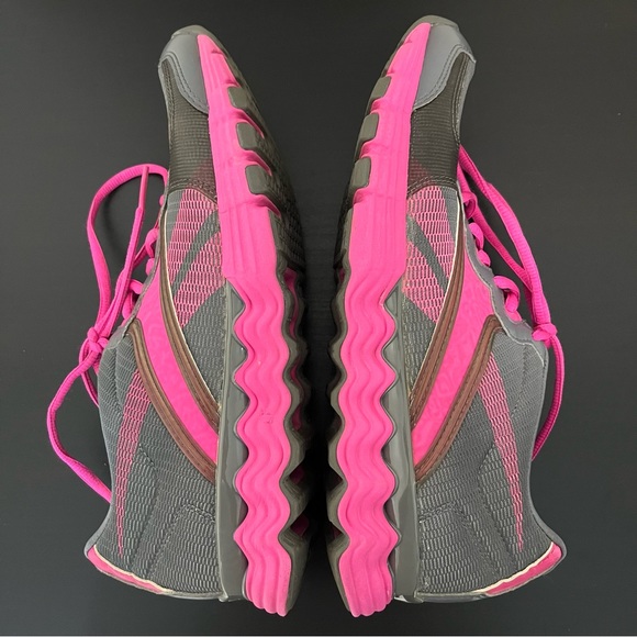 Reebok VibeTech Grey and Pink Athletic Sneakers - Picture 3 of 13